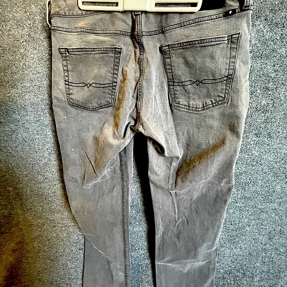 Lucky Brand  model 221 Original Straight leg gray Jeans 38x32. Vintage 90’s